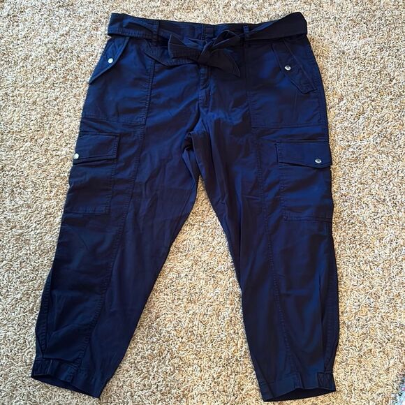 Lauren Ralph Lauren Pants - Lauren Ralph Lauren-Cargo Front Tie Pants- Size 20W